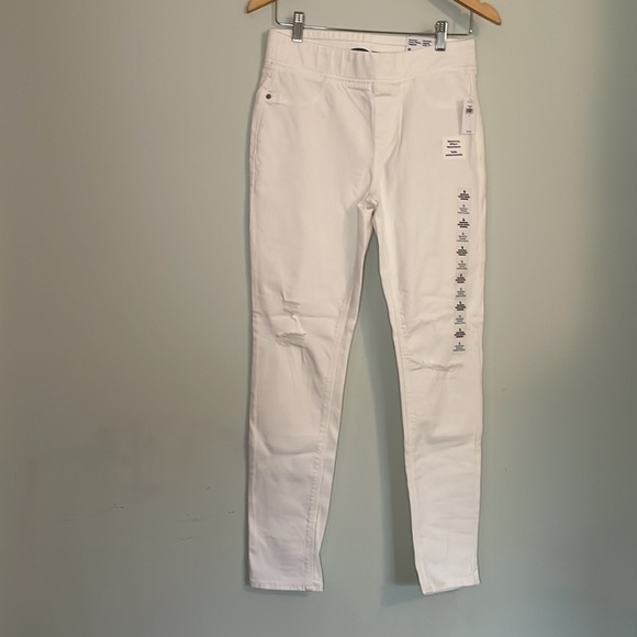 Rockstar Super Skinny Jeggings Mid-Rise Slimming Effect Waistband NWT - Picture 7 of 8